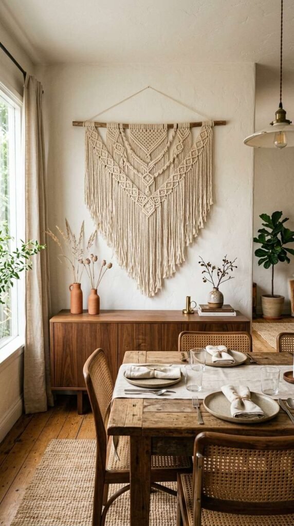 Woven Macramé Hangings