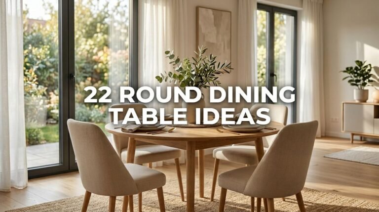 22 Beautiful Round Dining Table Ideas to Elevate Your Space