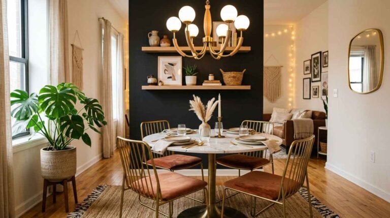 apartment dining room decor