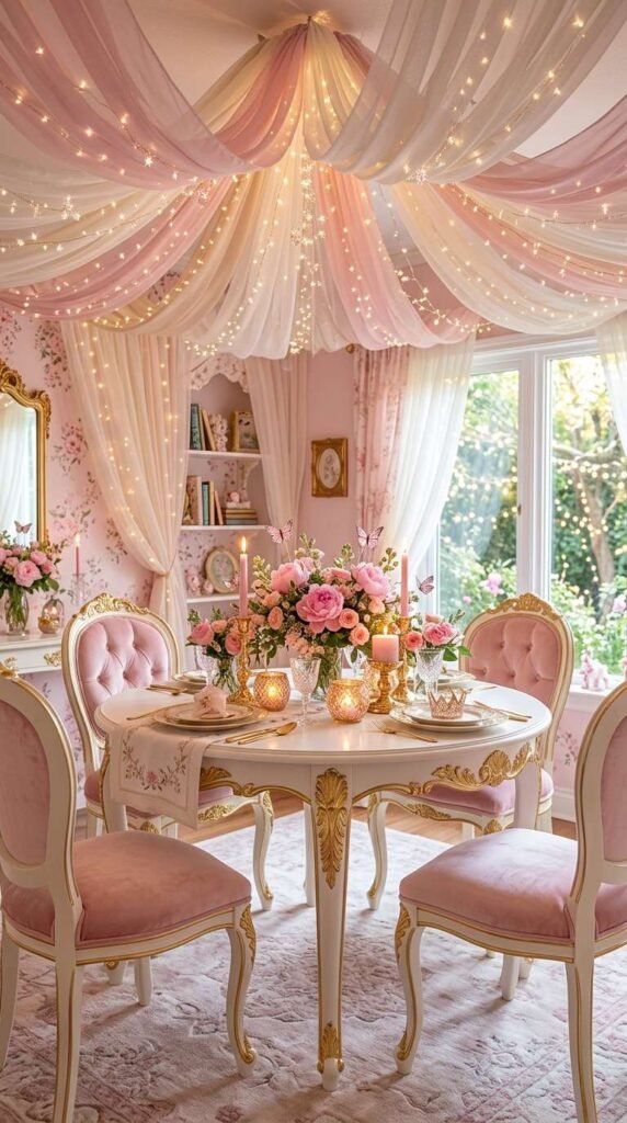 Kid-Inspired Fairy Tale Dining Room