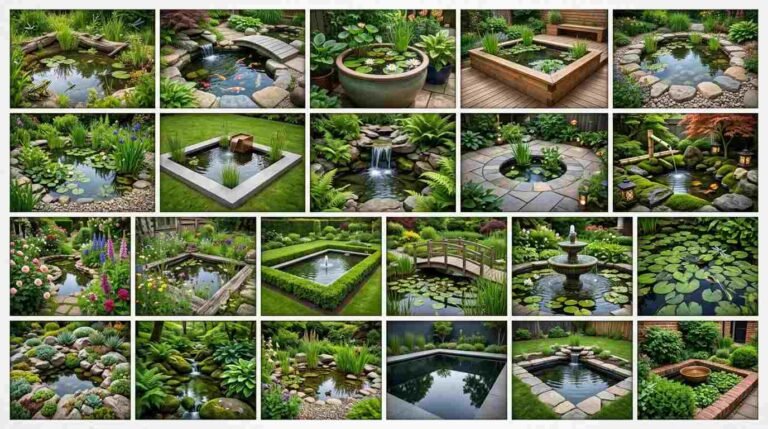 22 Pond Ideas for Small Garden Spaces That Look Absolutely Stunning