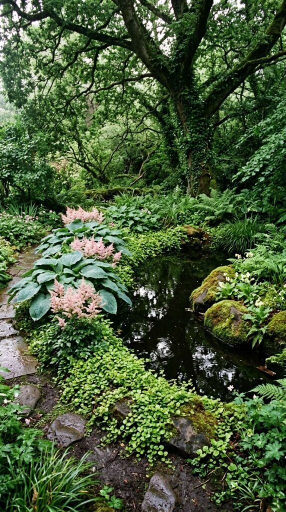 Bog Garden Pond for Shady Corners
