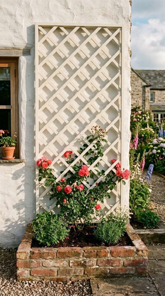 Create a Garden Trellis for Climbing Plants