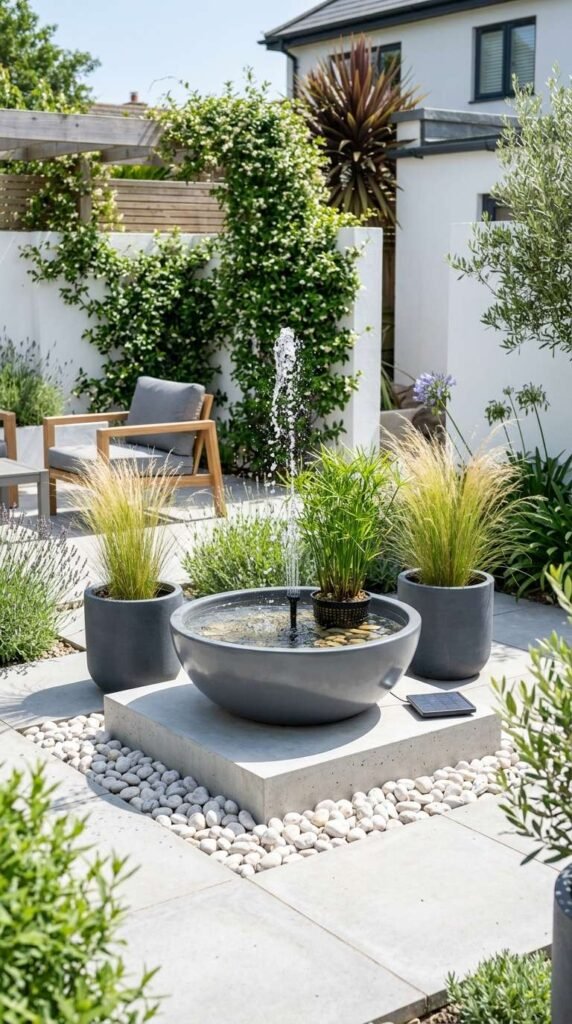 Formal Rectangular Pond for Modern Gardens