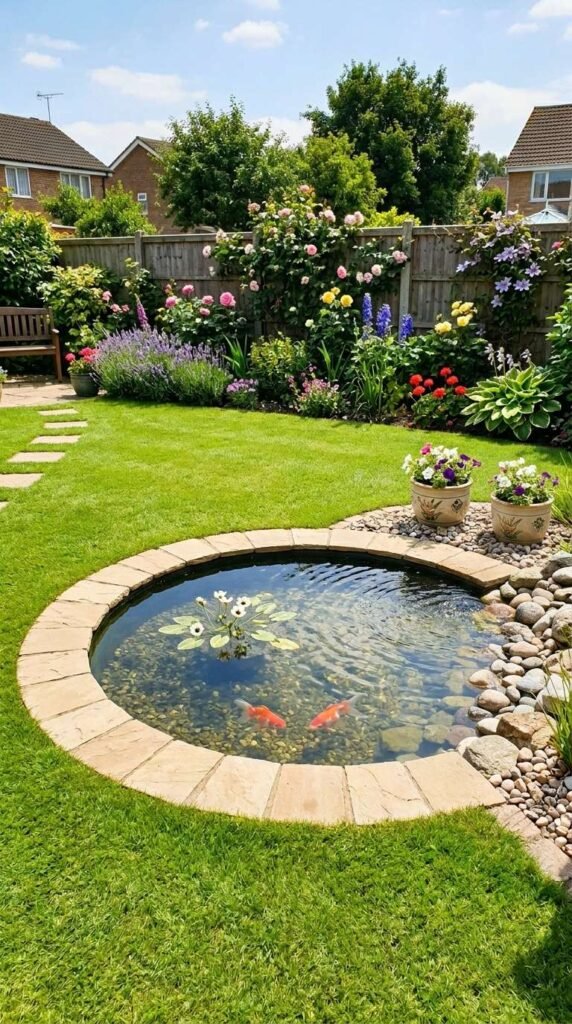 Preformed In-Ground Mini Pond With Rigid Liner