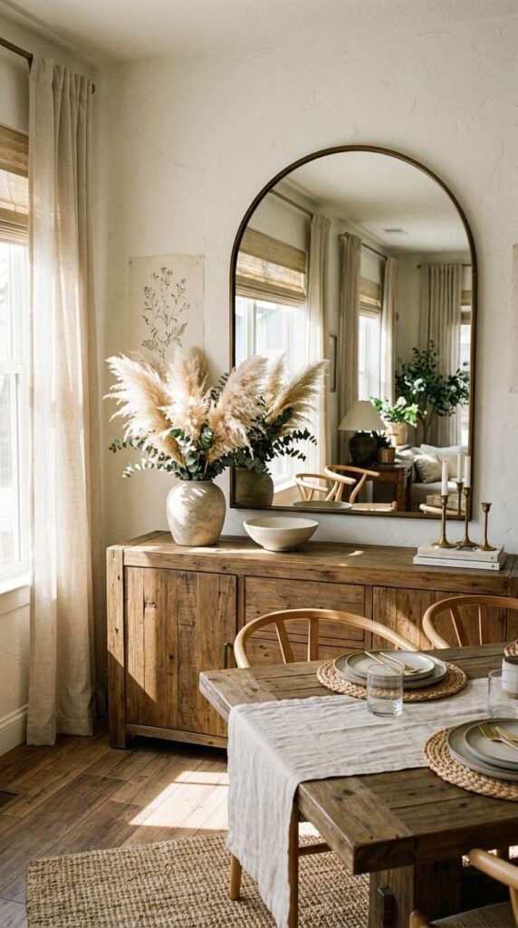 Oversized Statement Mirror