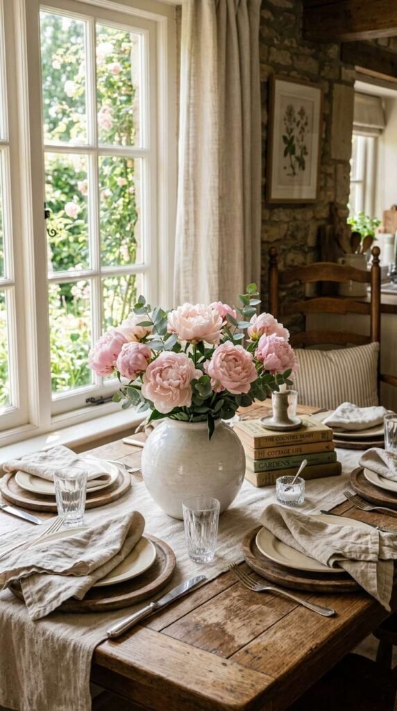 Fresh Floral Vase Centerpiece