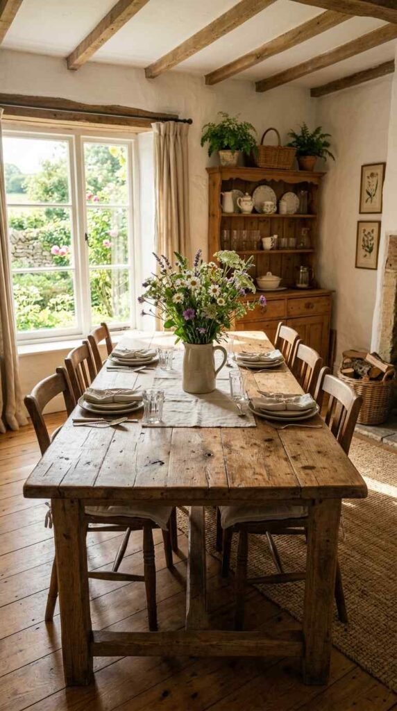 Reclaimed Wood Farmhouse Table