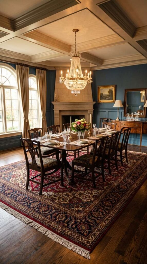 Layered Area Rug
