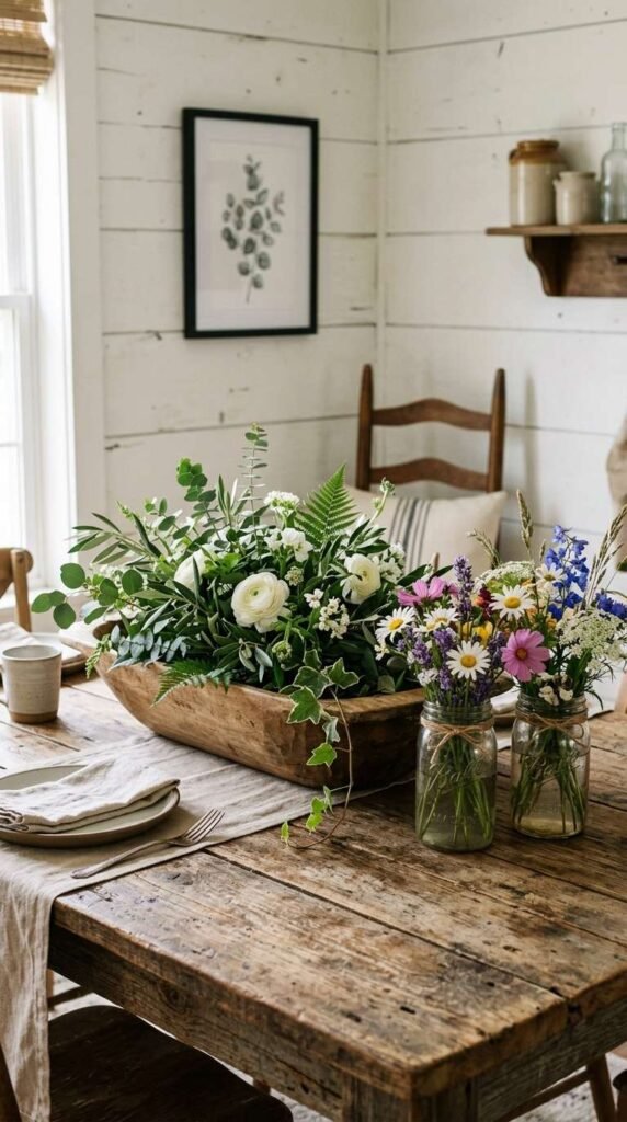 Farmhouse Dining Room Decor Pairing