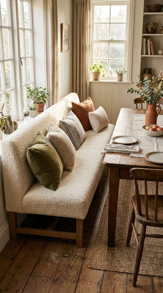 Cozy Bench Seating