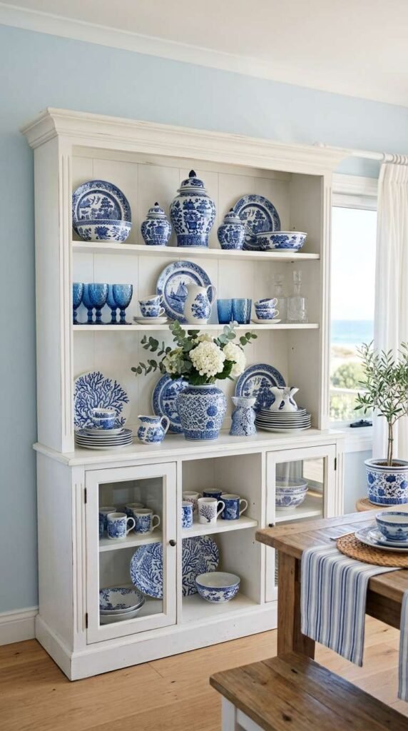 Coordinated Color Palette Hutch
