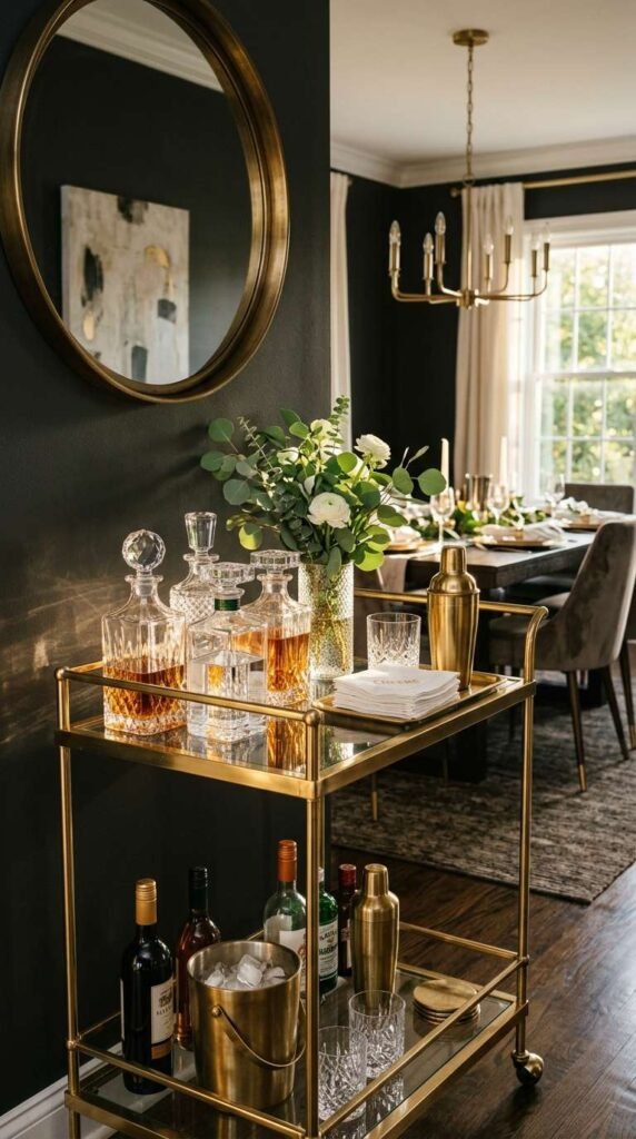 Curated Bar Cart Inspiration