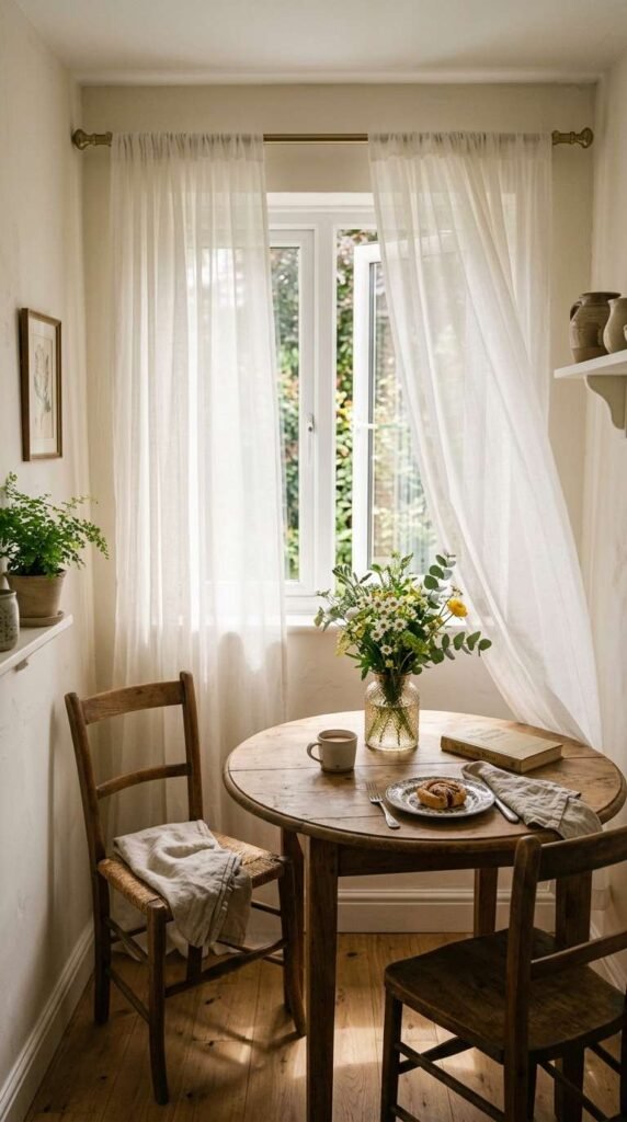Sheer Curtains for Softer Light