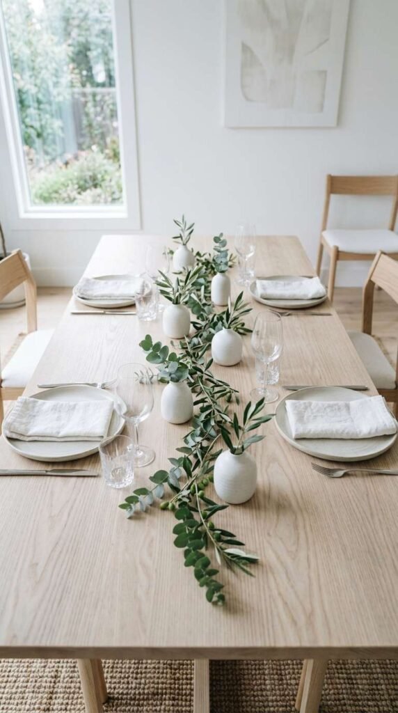 Scandinavian Greenery Runner