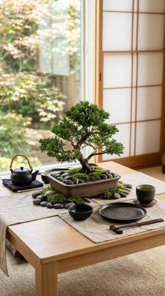 Japanese Zen Bonsai Centerpiece