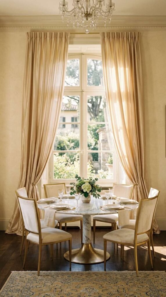 Silk or Velvet Drapery