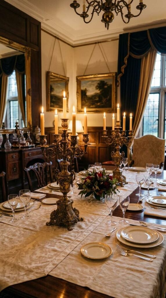 Old-World Candlesticks and Candelabras