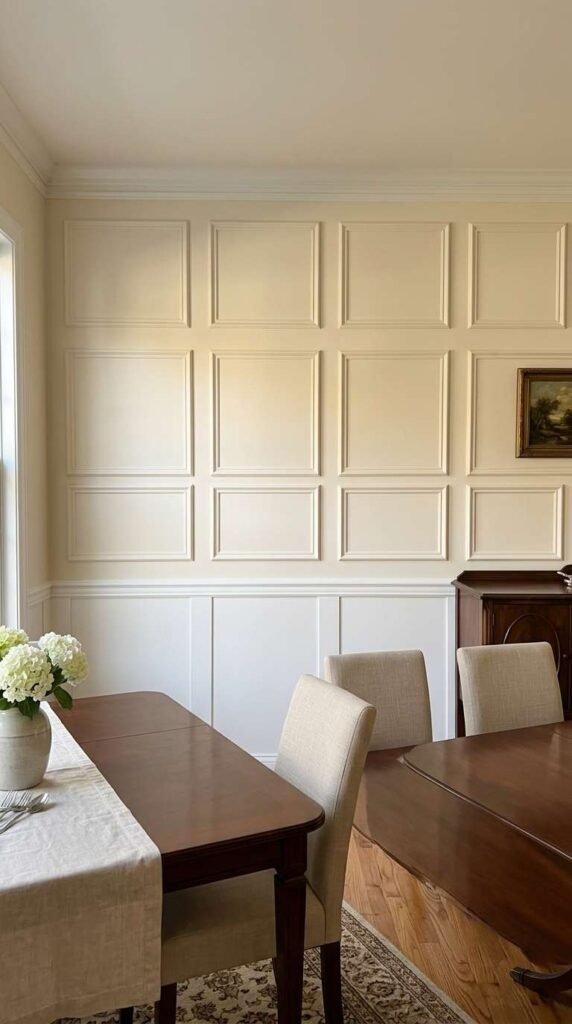 Molding and Trim Wall Detail