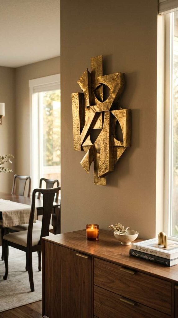 Metallic Wall Art Accents