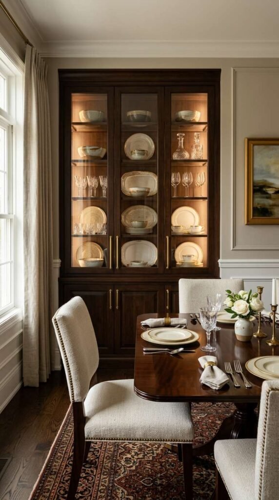 Built-In China Cabinet