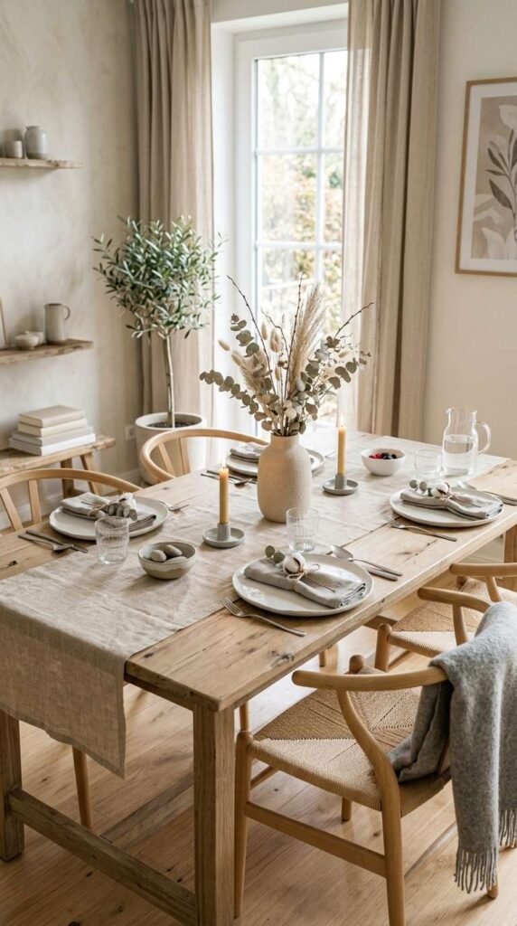 Neutral Tone Decor Setup