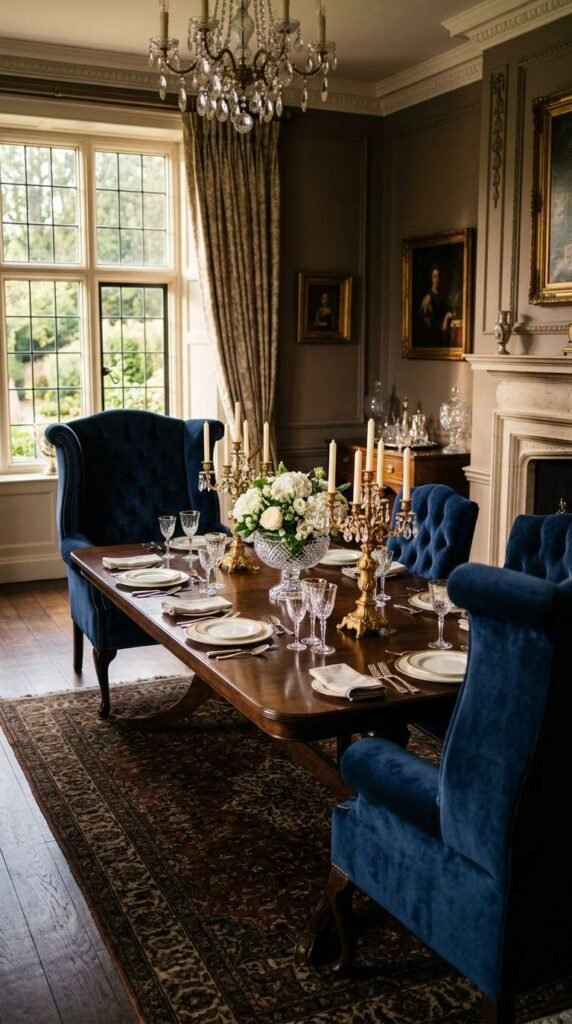Tufted Bench or Wingback Chairs