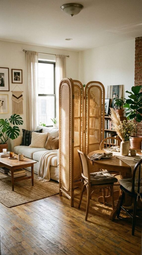 Folding Screen for Flexible Privacy