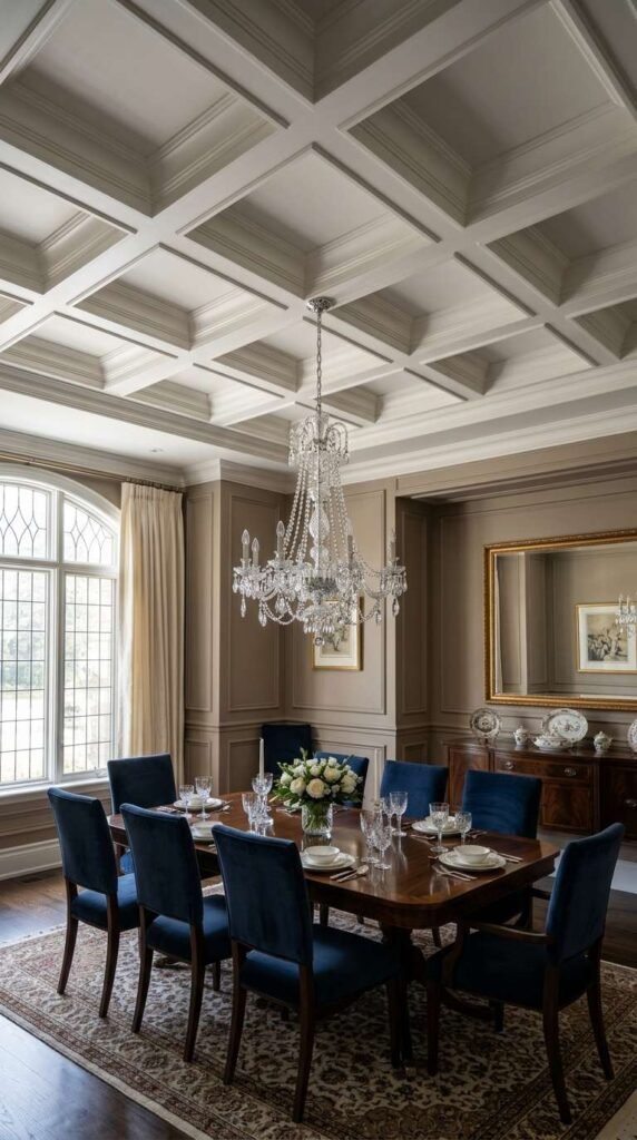 Coffered Ceiling Detail