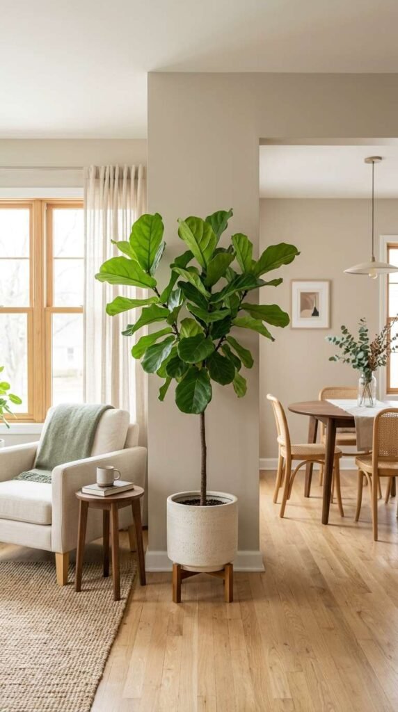 Greenery to Soften the Transition
