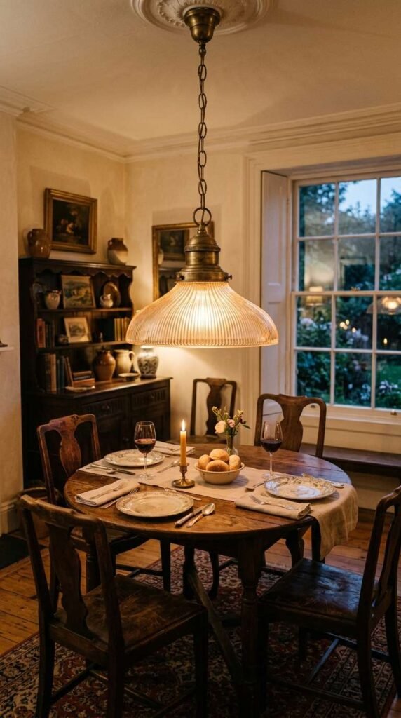 Vintage-Inspired Pendant Lighting
