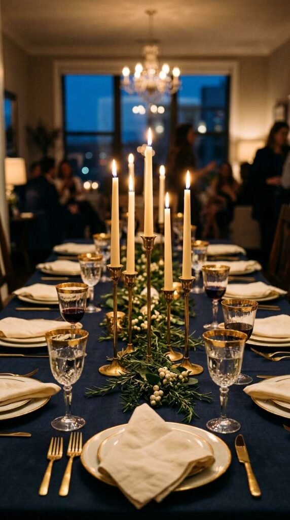 Mixed-Height Candlestick Display