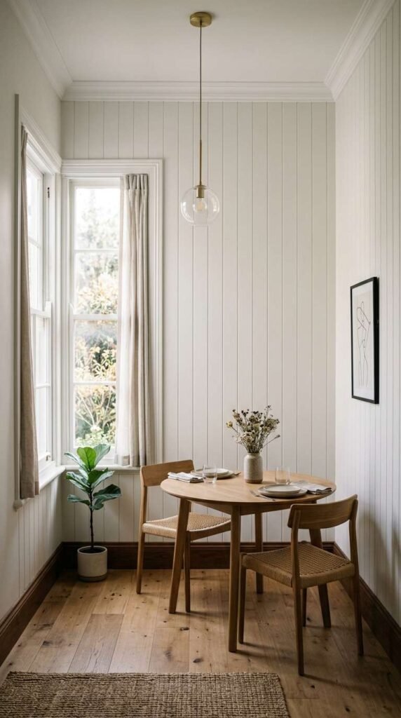 Vertical Paneling for a Taller Feel