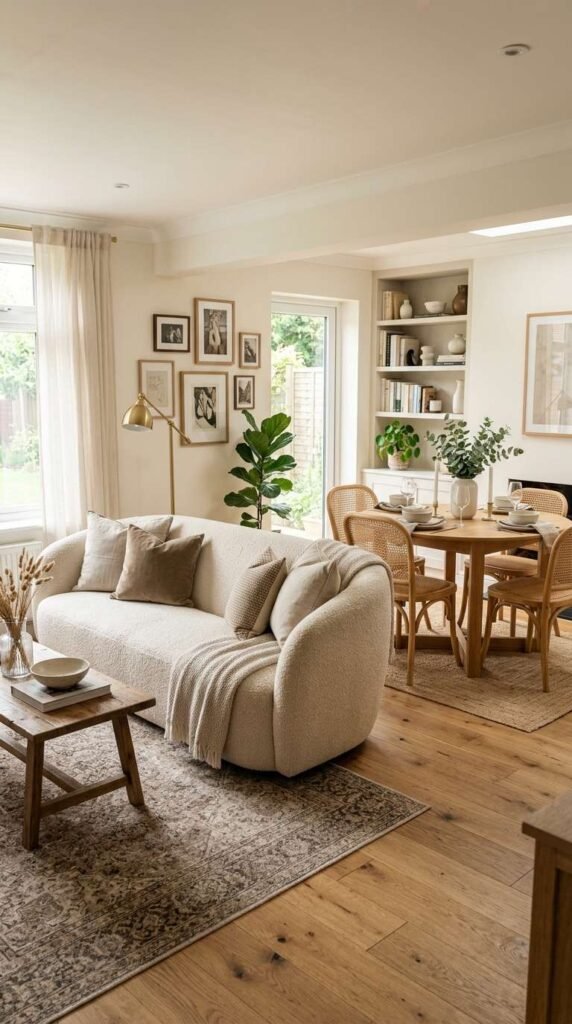 Coordinated but Not Matching Furniture Styles