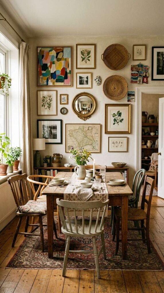 Mixed Media Gallery Wall