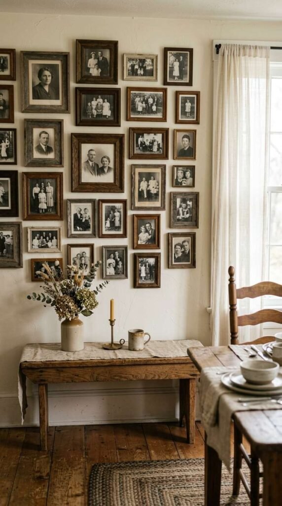 Black-and-White Gallery Wall