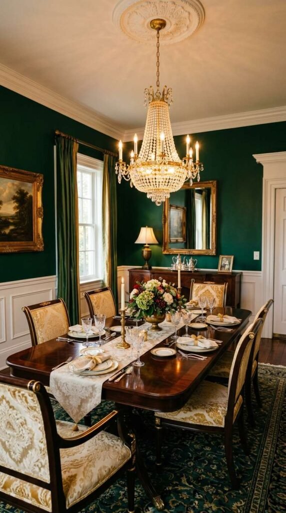 Rich Jewel-Tone Wall Color