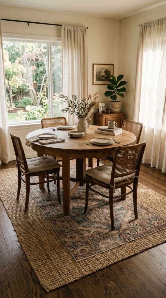 Layered Area Rug