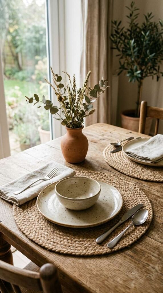 Woven Placemats and Napkins
