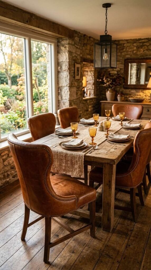 Leather Upholstered Seating