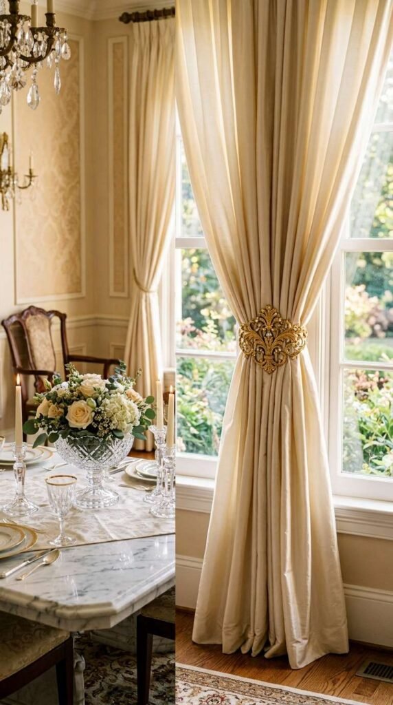 Custom Drapery Tiebacks