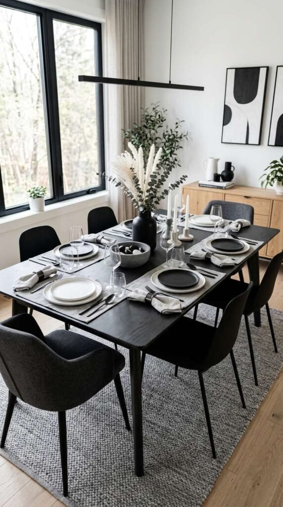  Monochrome Centerpiece