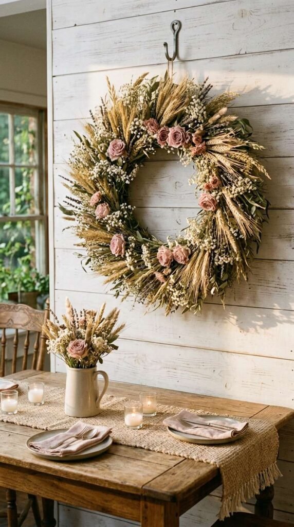 Dried Floral Wreath