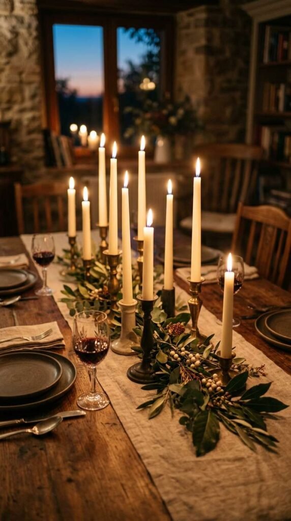 Candle Cluster Centerpiece