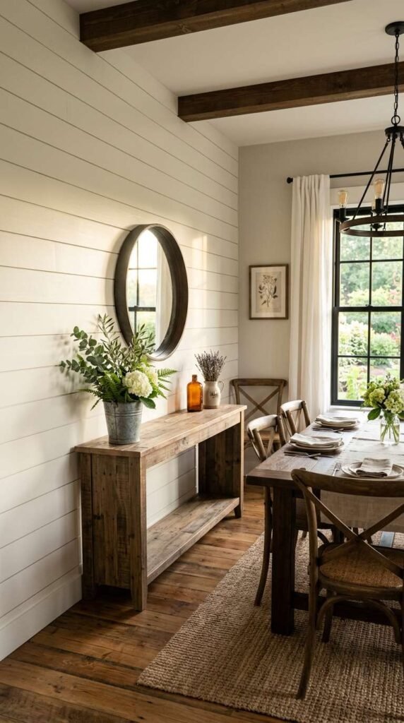 Shiplap Accent Wall