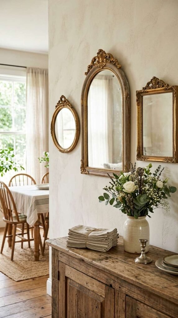 Antique Mirror Cluster
