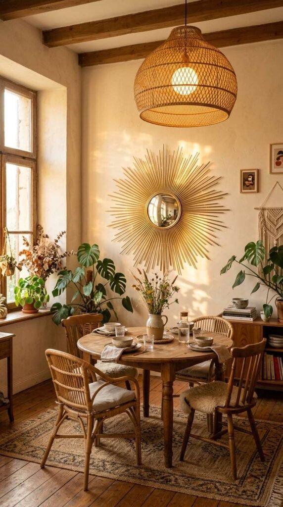 Sunburst Mirror Accent