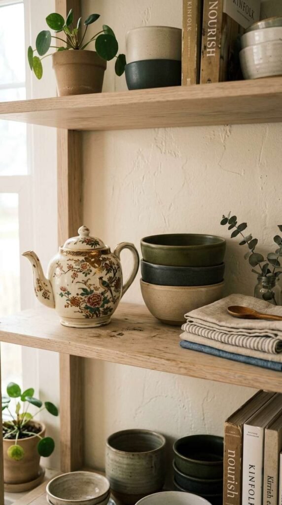 Mixing Vintage and Modern Dishware