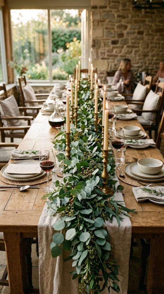 Greenery Garland Runner