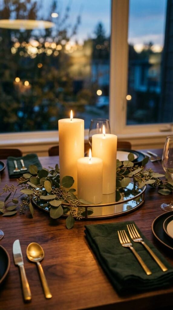 Candle Cluster Centerpiece